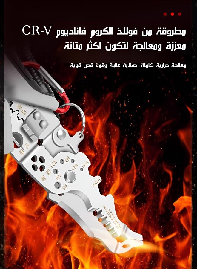 كماشة تقشير أسلاك احترافية 12 في 1 - Image 4