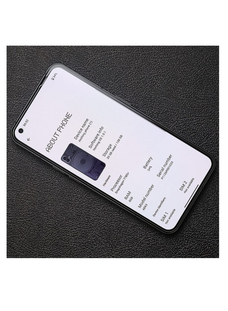 Ibywind Screen Protector for Nothing Phone 5g 6.55 Inch With 2pcs Tempered Glass Fingerprint Reader Easy to Install - Image 3