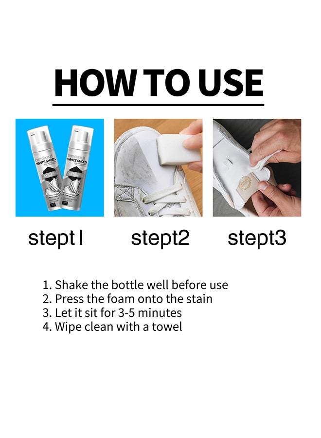 Jay Suing Multifunctional Environmentally Friendly Shoe Cleaner - Suitable For Leather, Canvas, Sports Shoes And Other Materials, Fast Stain Removal, 100g - Image 3