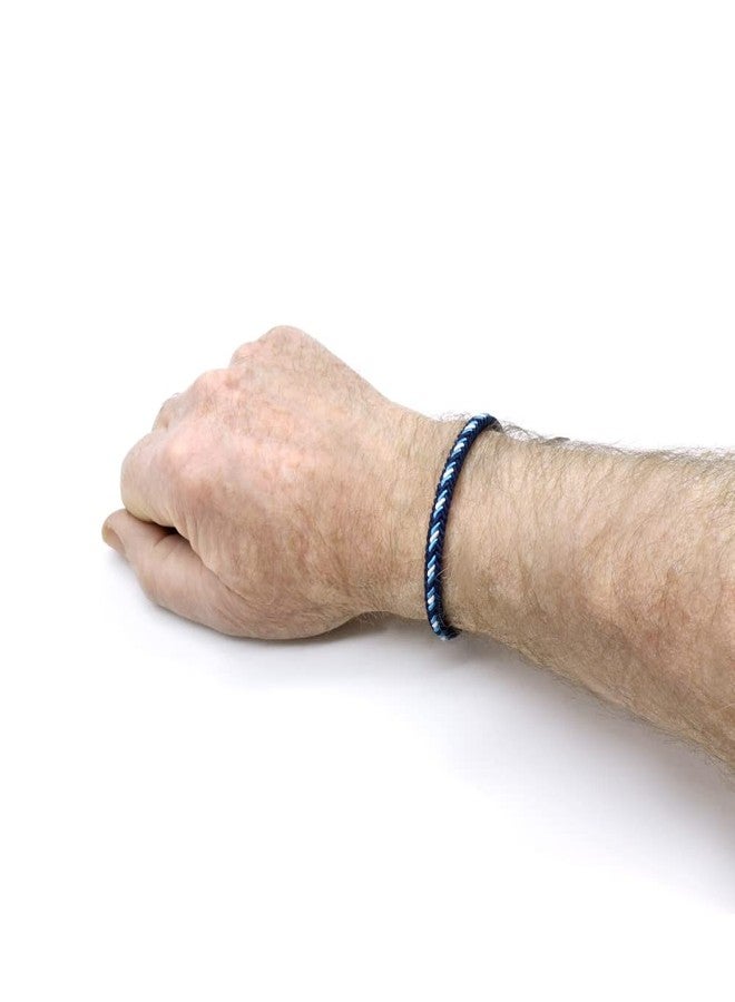 BDM Men's and Women's Fabric Bracelet with The Flag of Argentina, Adjustable Bracelet to Different Sizes - Image 3