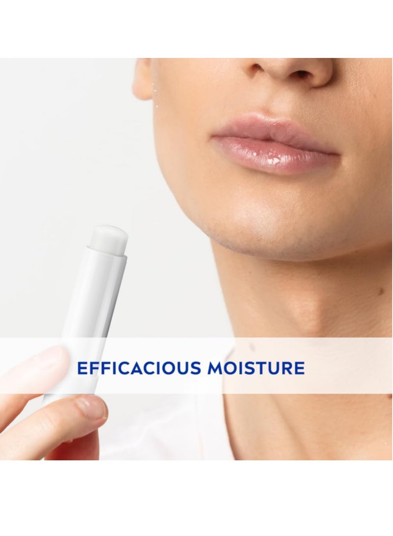 NIVEA MEN Active Care 4.8g Lip Balm|24 H Melt in Moisture Formula|Natural Oils|Nourished Lips,4.8 g (Pack of 1) - Image 5