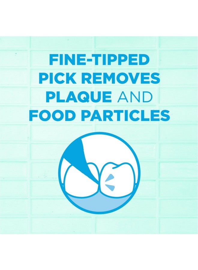 جم خيوط تنظيف الأسنان من GUM Advanced Care - خيوط تنظيف أسنان للبالغين مع فيتامين E والفلورايد - خيط تنظيف أسنان قوي جدًا مقاوم للتمزق، بمقبض سهل الإمساك، بنكهة النعناع المنعش، 90 قطعة (عبوة من 6 قطع) - Image 3