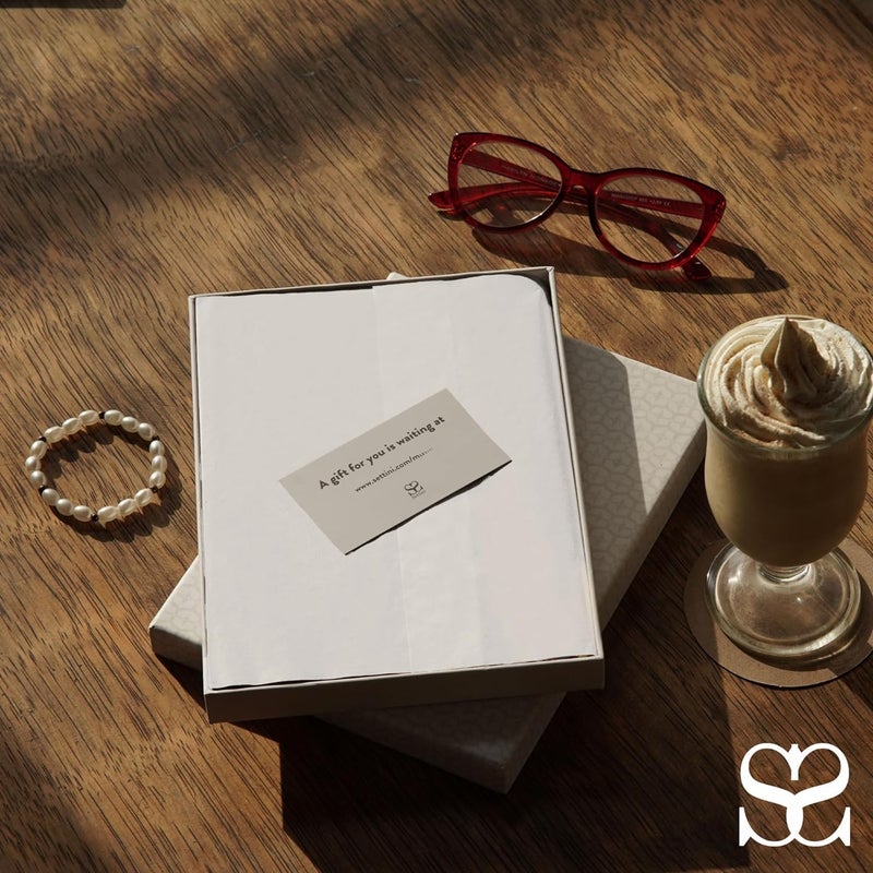 SETTINIÂ® Lined Journal - Modern White Journal for Writing Gift Set - Hardcover Vegan Leather, Includes Luxury Pen in a Unique Pen Holder, 192 Pages, 6 x 8.5 inches, Christmas Gifts - Image 2