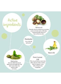 Dot & Key Pollution + Acne Defense Green Clay Mask ; Face Mask For Glowing Skin ; Clay Mask For Oily, Acne Prone Skin ; 85Gm  - Image 4