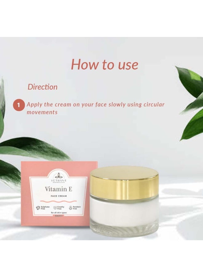 Kethana كريم وجه فيتامين E 50 مل - Image 4