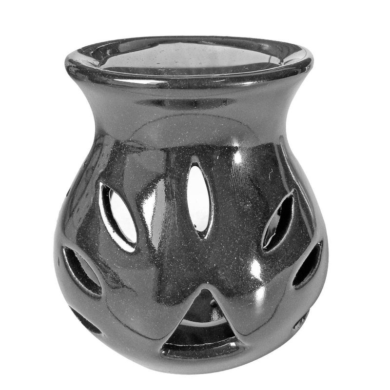 Luxantra Luxantra Ceramic Aroma Diffuser Oil Burner with 2 Rose Aroma Oil with 2 Tlight Candle Free for Home Office Hotel Spa - Image 5