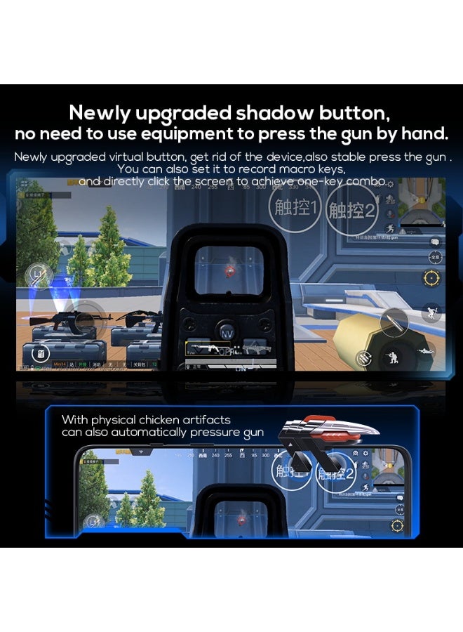 general Classic GamePad MEMO Pro MB03 Mobile Games Controller Support Multi-Platform, Android Mapping, Apple Mapping, XBOX Mode with One Touch Replication, Shadow Buttons, Gun Vibrations, Multi-Keystrokes, No Picky Machines, 400mAh Lithium-ion Battery - Image 5