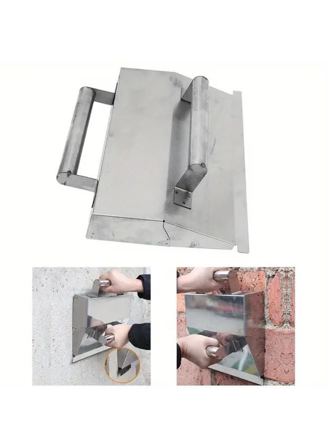 Heavy Duty Cement Mortar Spatula 1 Pack Stainless Steel Construction Trowel - Image 3