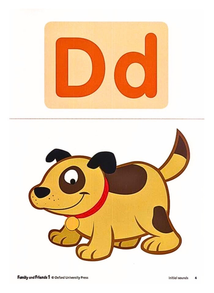 Family and Friends 1 Flashcards – 189 Educational Phonics Cards for Kids | Oxford University Press | Early English Learning Tool for Preschool and Grade 1  - Image 3