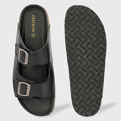 Centrino Men's 3257 Black Sandal_9 UK (3257-1) - Image 4