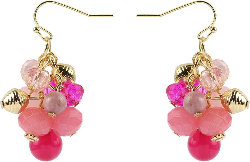 Coiris 3 Layers Illusion Wire Beaded Statement 19.5" Necklace for Women - Image 3