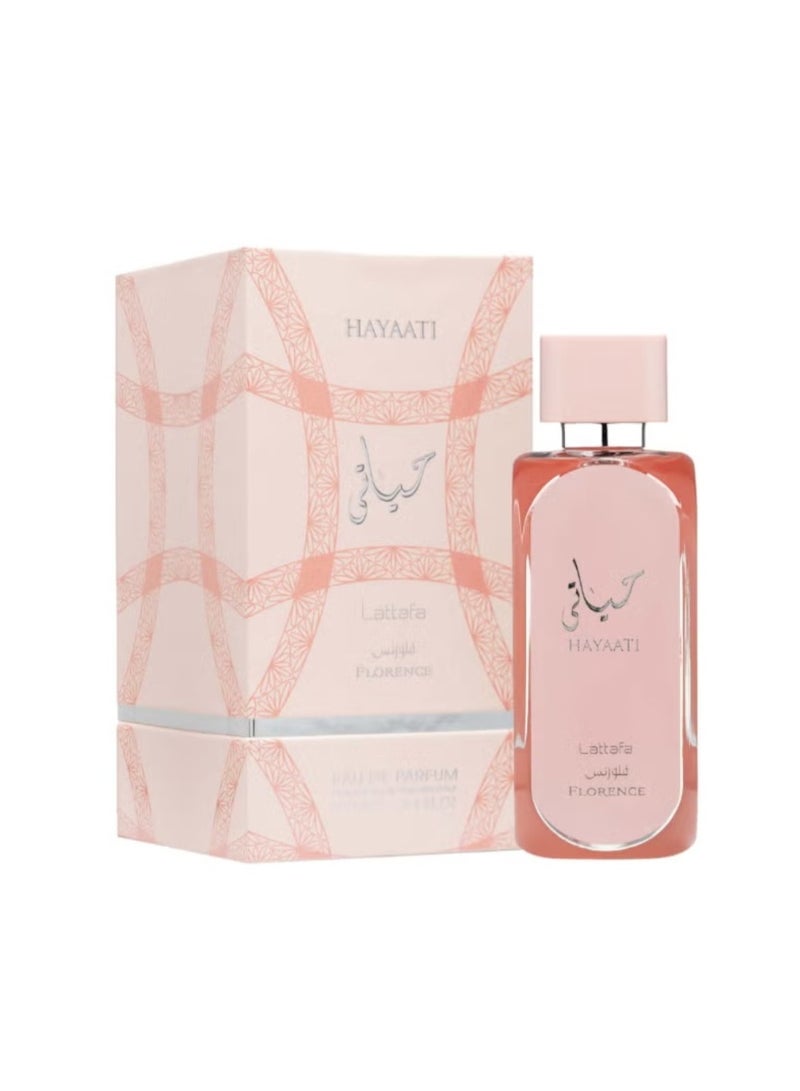 Lattafa عطر حياتي فلورنسا EDP 100 مل - Image 3