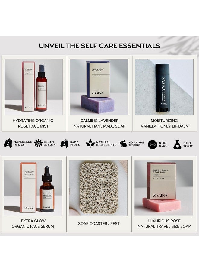 Zaaina Spa Gifts for Women - Relaxation Spa Kit for Women, Luxury Handmade Pampering Spa Gifts for Women, Spa Gift Basket for Mom, At Home Bath and Body Self Care Spa Package, Birthday Gifts for Women by ZAAINA - Image 2