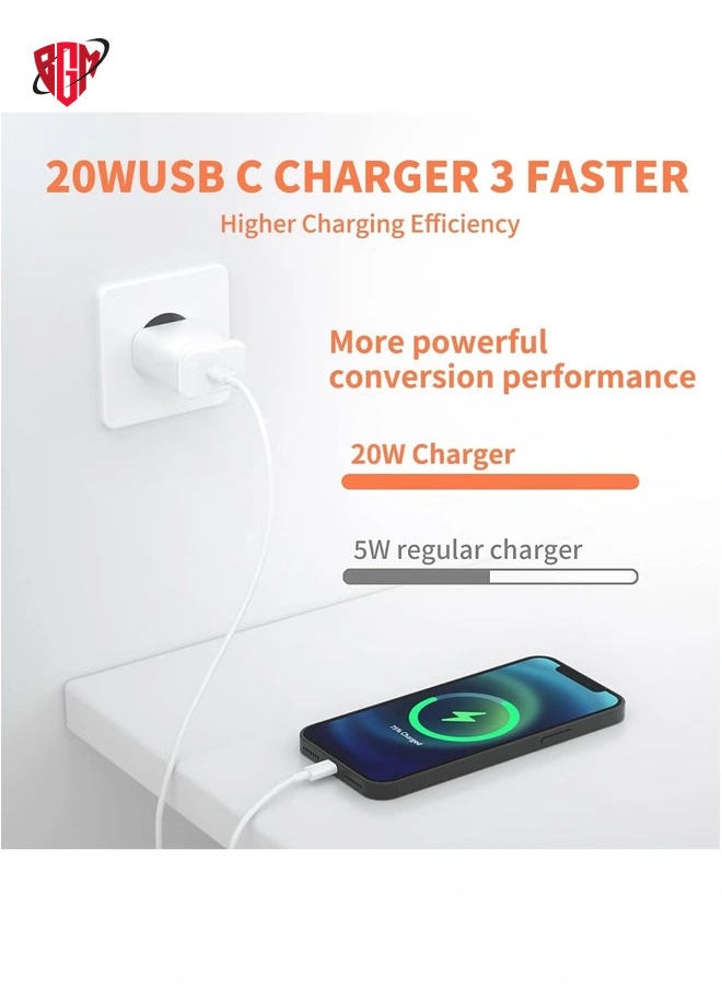 BGM - 20W PD USB C Fast Charger Adapter for Apple iPhone 13 PRO MAX - Image 1