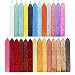 Anezus 26Pcs Antique Sealing Wax Sticks with Wicks for Postage Letter Retro Vintage Wax Seal Stamp Assorted Colors - Image 2