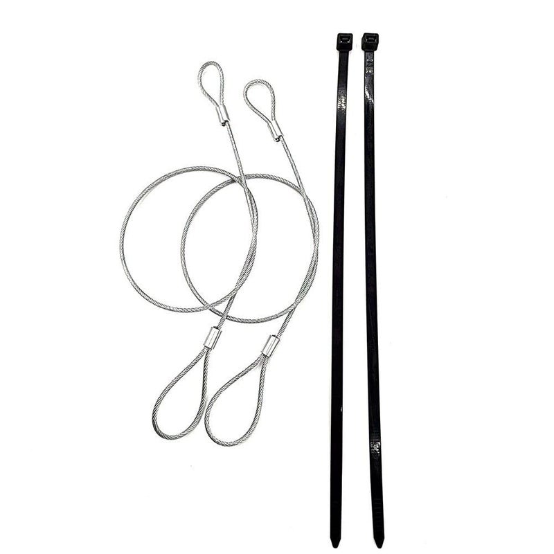 gtpartes 2pcs Emergency Hood Release Cable Fit for 8496 Corvette C4
