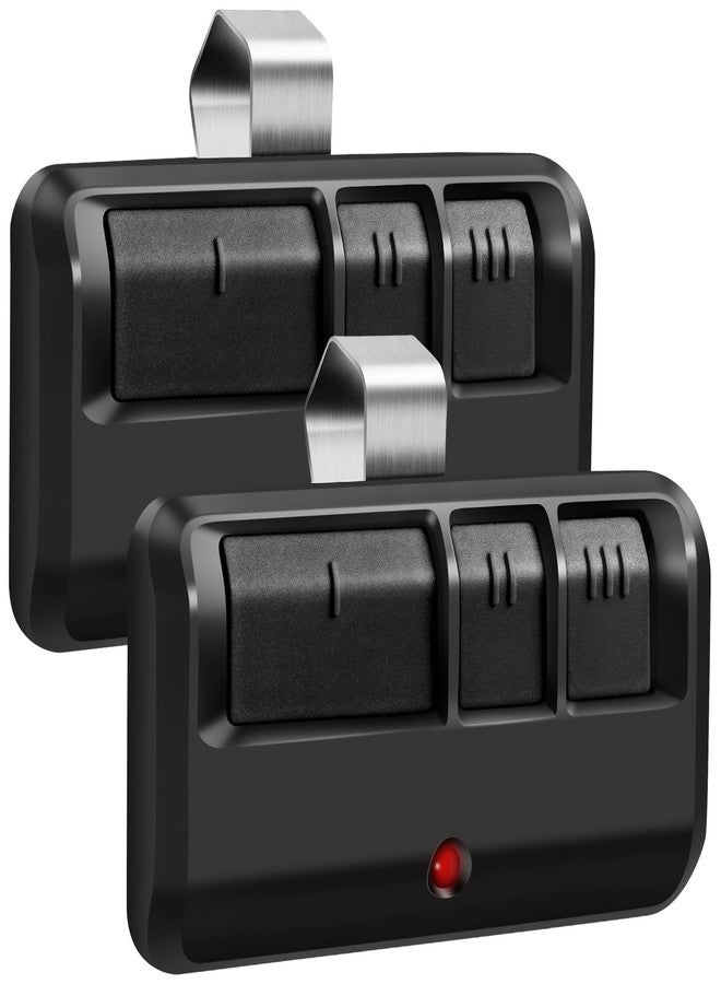 datonten 2 Replacement for Liftmaster Chamberlain Garage Door Opener Remote 893MAX 373LM 973LM 893LM 81LM 2 Pack,Black - Image 1