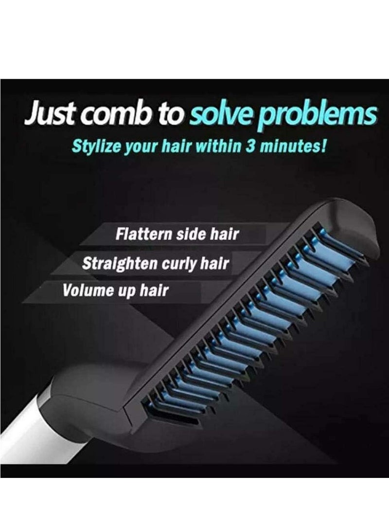 Multifunctional Straightening Hair Beard Comb - Image 4