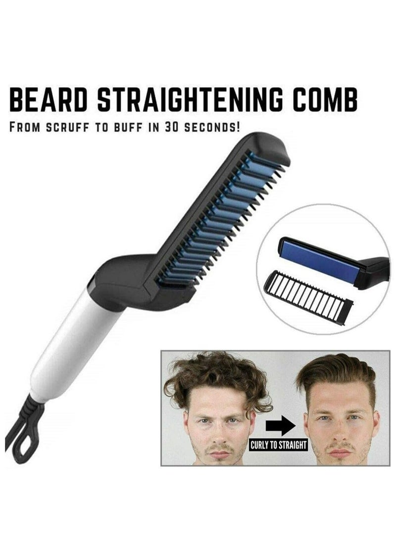 Multifunctional Straightening Hair Beard Comb - Image 2