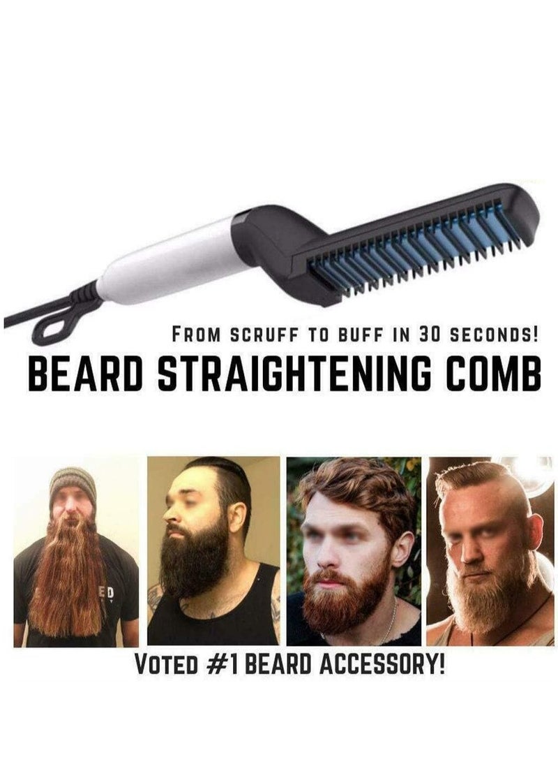 Multifunctional Straightening Hair Beard Comb - Image 5