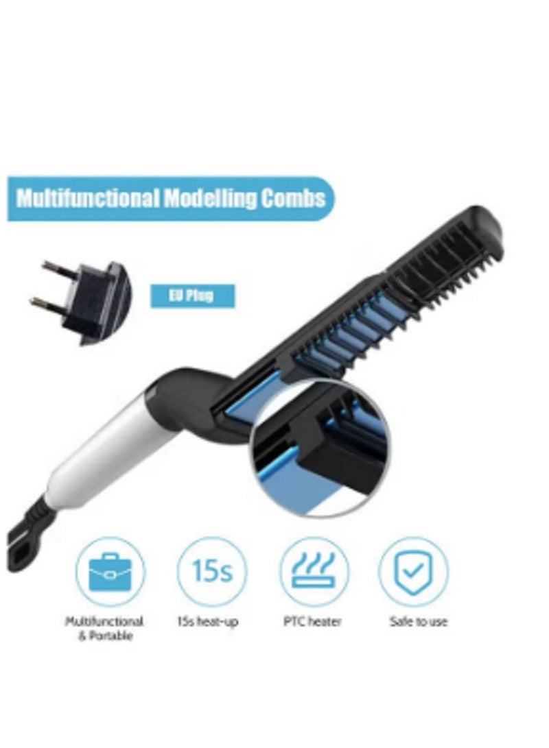 Multifunctional Straightening Hair Beard Comb - Image 3