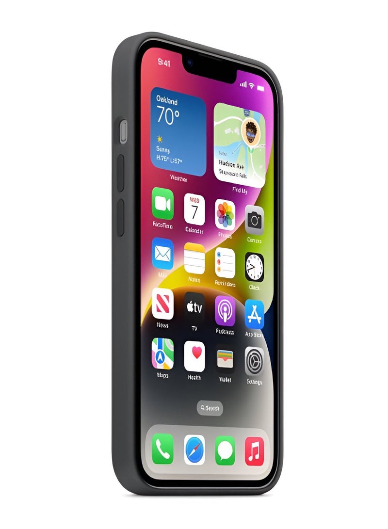 Mida Silicone case for iPhone 14 - 6.1 inch, full body protection with a soft, silky feel, anti-shock cover - Image 3