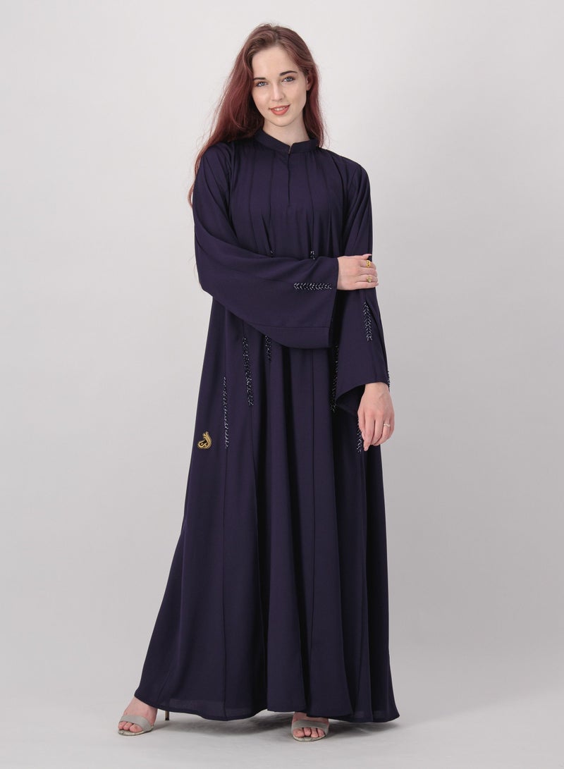 Rosette Abaya French Navy - Image 1