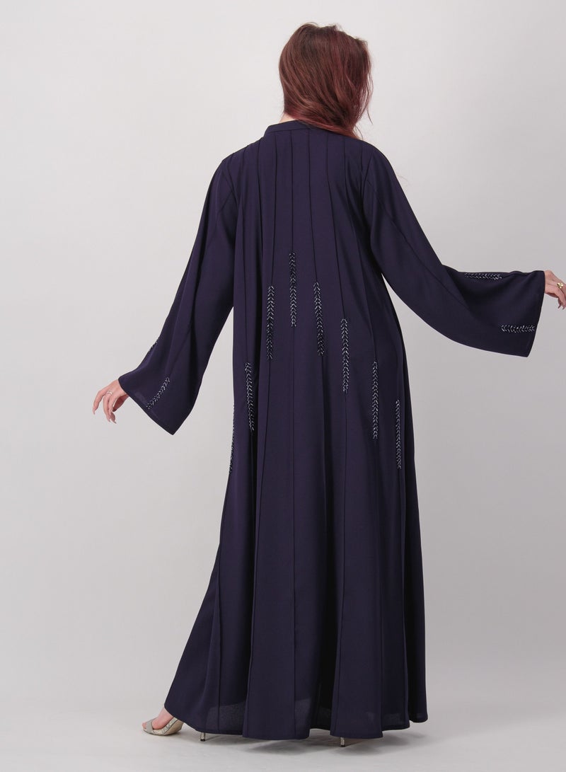 Rosette Abaya French Navy - Image 3