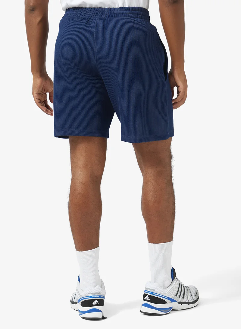 Adidas Originals NINDIG Trefoil Essential Waffle Shorts for Men | Best Price UAE