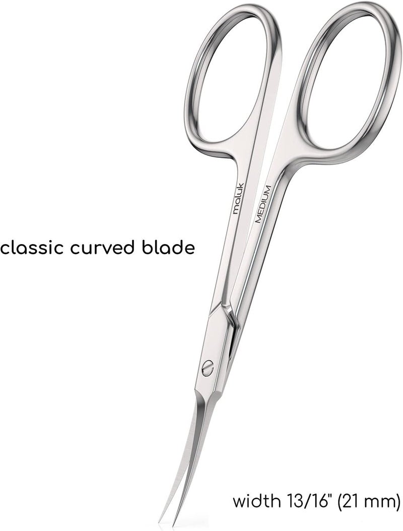 Maluk Professional Cuticle Scissors Medium - Image 2