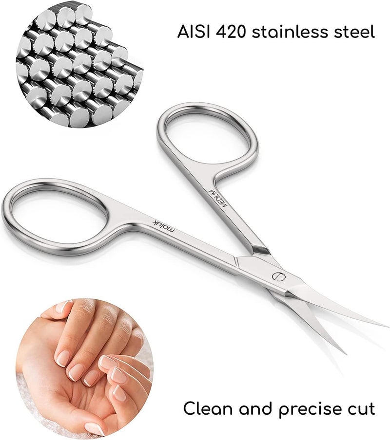 Maluk Professional Cuticle Scissors Medium - Image 4