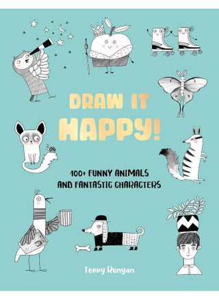 Draw It Happy!: 100+ Funny Animals and Fantastic Characters - pzsku/ZB11AA4BBE32100DBAE81Z/45/1749823312/b0daad1e-ab10-44d0-aa22-fe92f3bc6461