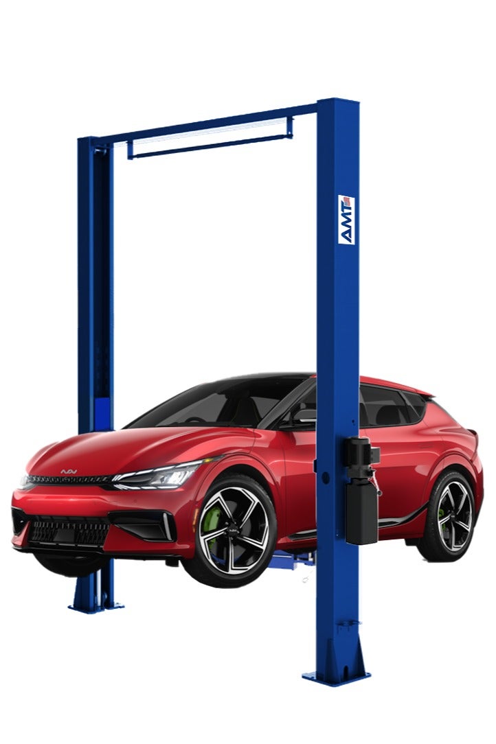 AMT Automax Tools 4500 Hydraulic Hoist Lift – 4.5 Ton 2 Post Car Lift with RAM Cylinders, Adjustable Top Bar, Door Protection & Automatic Arm Locking | Heavy-Duty Garage Lift for SUVs & Sedans - Image 1