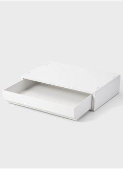 MUJI Polypropylene Wide Thin Drawer Type Case, W 37 x D 26 x H 9 cm, White  - Image 4