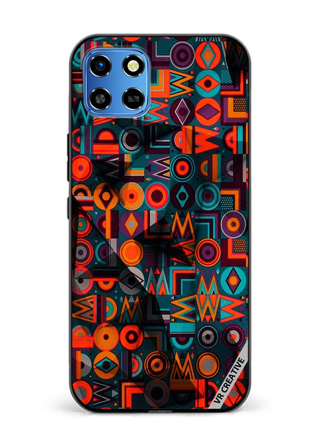 VR CREATIVE Protective Case Cover For Infinix Smart 6 HD Patterns Design Multicolour - Image 1