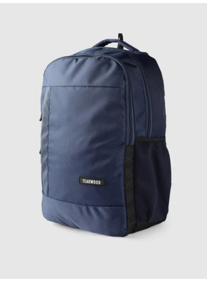 تيك وود Teakwood Unisex Navy 18 " Water-Resistant Laptop Backpack