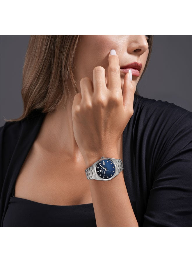 Hanowa Lancy 36mm Blue Dial Stainless Steel Bracelet Watch for Women  - Image 3