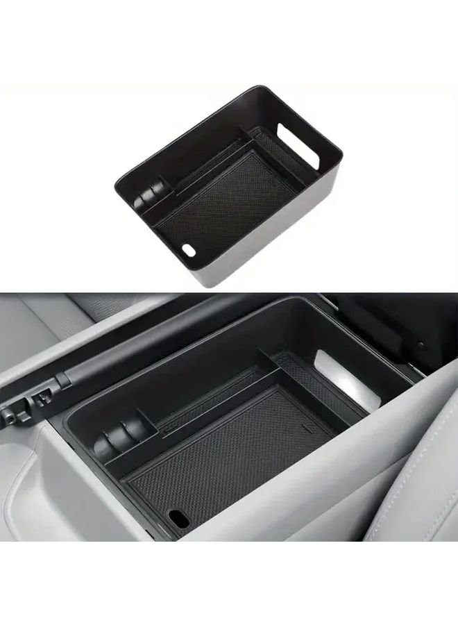 Center Console Organizer with Dual Cup Holders and Storage Tray for Car Black Water Cup Holder - Image 5