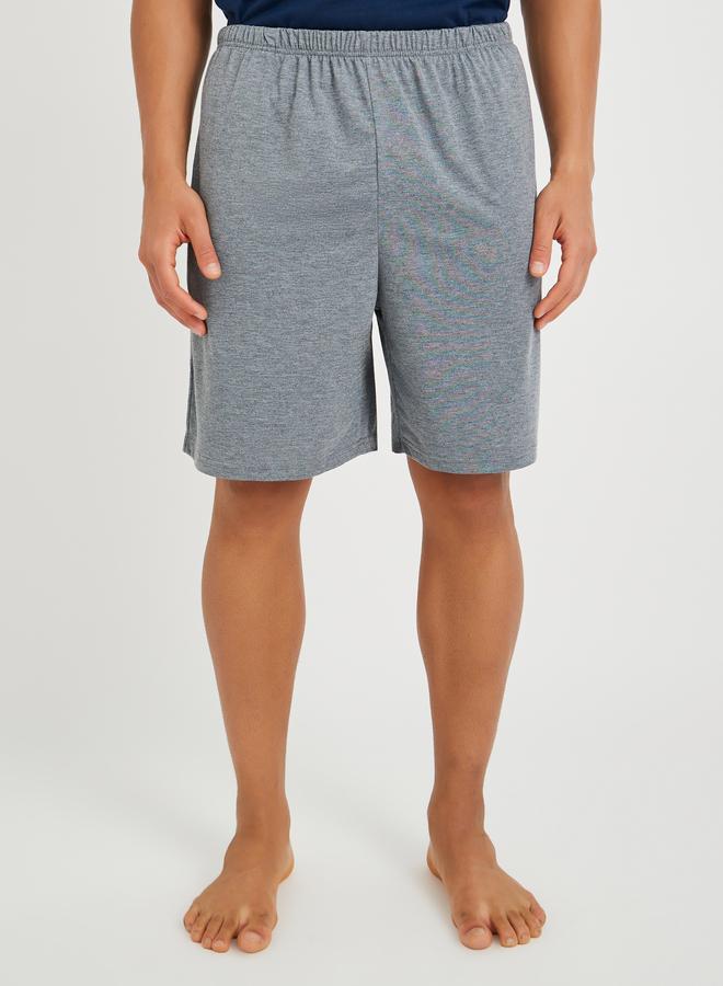 Styli Solid Regular Fit Tank and Shorts Set - Image 4