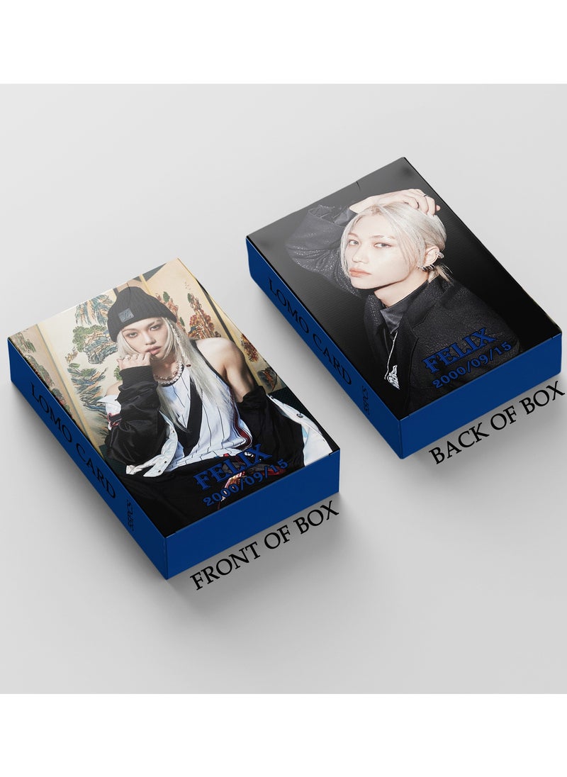 Harse 55 Piece Stray Kids New Album 合(HOP) Member Felix 20000915 Individual Lomo Card  - Image 4