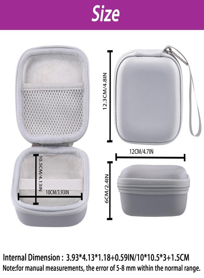 khanka Hard Travel Case Replacement for RG35XXSP Flip Portable Flip Retro Handheld Game Console,Case Only. (White) - Image 4