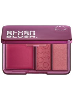 SEPHORA SEPHORA COLLECTION Blush Blush Blush Palette – Trio of Blushes – 03 Deal Closer - Muted Berry Blush Palette Shades | Cream & Powder Blush Formula – 7.7ml  - Image 1