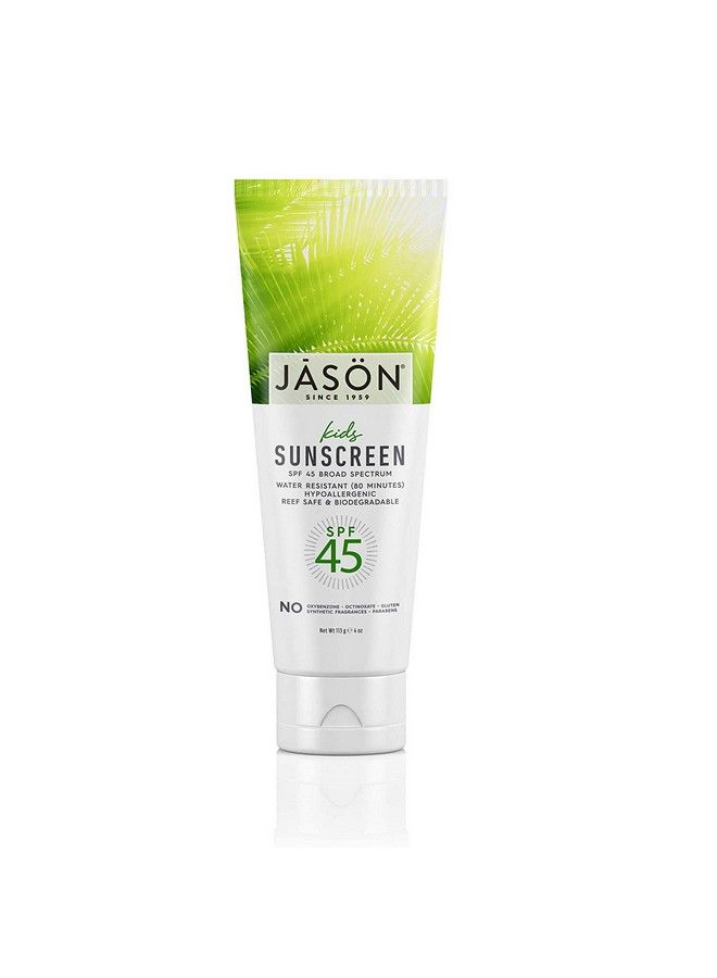 Jason Kids Sunscreen Broad Spectrum SPF 45 4 Oz (Packaging May Vary) - Image 1