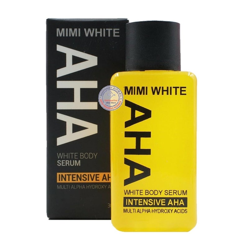 HANI PO MIMI White Multi Alpha AHA White Body Serum 30g Pack of 1 Thailand ProductNatural Moisturizing for women Natural cleansing for women girl men adults Cream for women girls facial cream body cream for women girls - Image 1