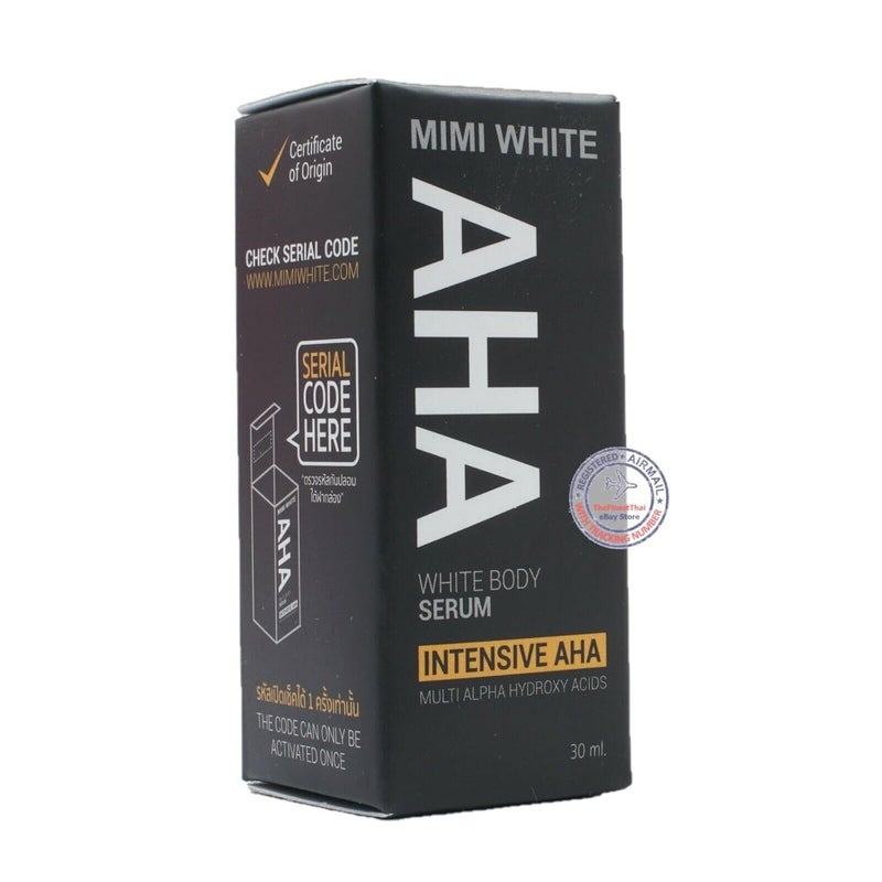 HANI PO MIMI White Multi Alpha AHA White Body Serum 30g Pack of 1 Thailand ProductNatural Moisturizing for women Natural cleansing for women girl men adults Cream for women girls facial cream body cream for women girls - Image 2