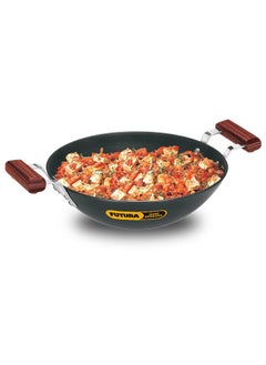 Hawkins Futura Hard Anodised Deep-Fry Pan 3.75 L, 30 cm, 4.06 mm Induction Compatible Base  - Image 1