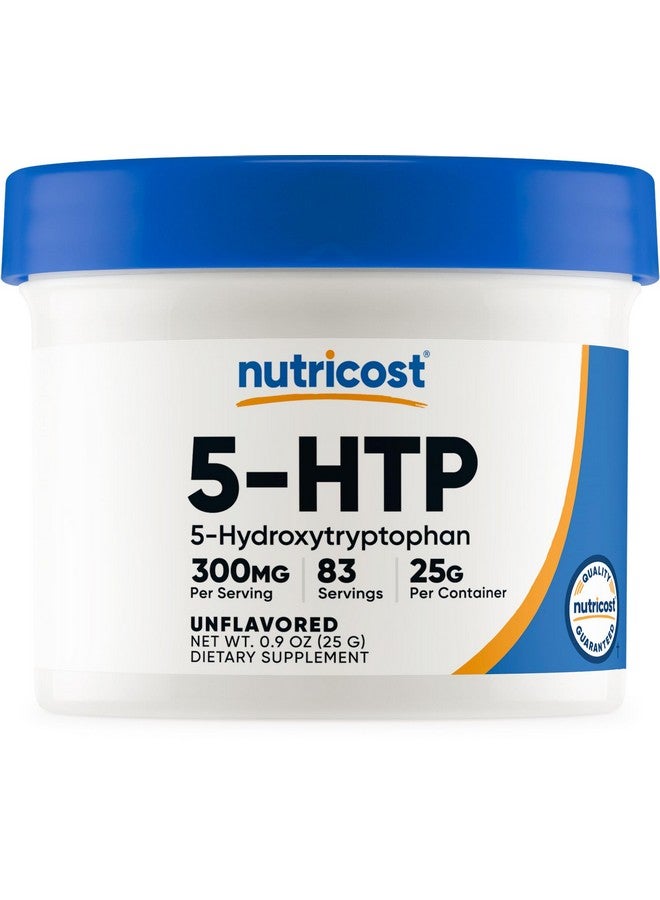 Nutricost 5-HTP Powder 25 Grams (300mg Per Serving) - Gluten Free & Non-GMO, Pure 5-htp - Image 1
