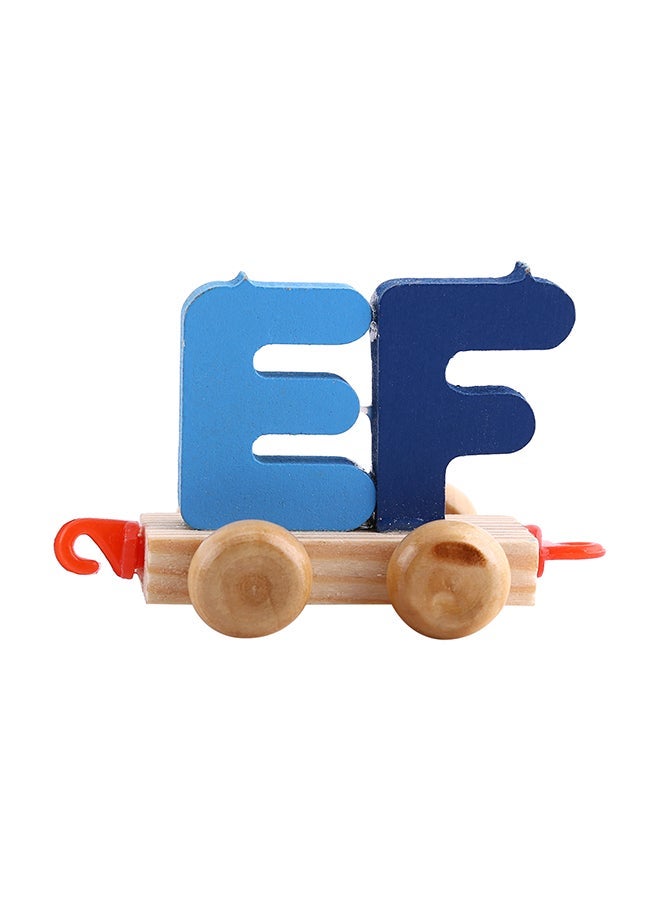 NIBEMINENT Wooden Letters Train Set - Image 3