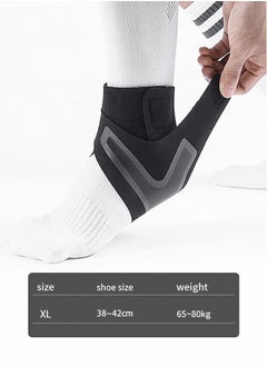 Fazza 1 Pair of Ankle Braces, Breathable and Comfortable Adjustable Ankle Wrap, Ankle Support for Running, Basketball, Achilles Tendon, Minor Sprains, Joint Pain Relief, Injury Recovery, Suitable for Men and Women  - Image 5