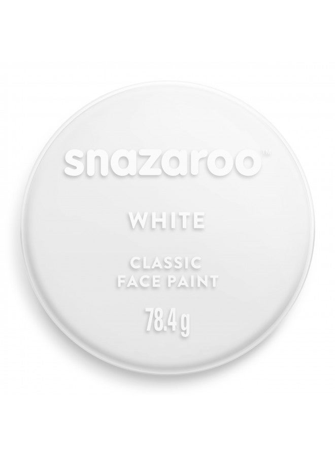 Snazaroo Classic Face and Body Paint, 78.3g (2.76-oz) Pot, White - Image 1